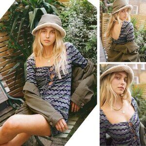 NWT ZARA Shimmering Metallic Patterned Cut-Out Long Sleeve Mini Dress Sz Small